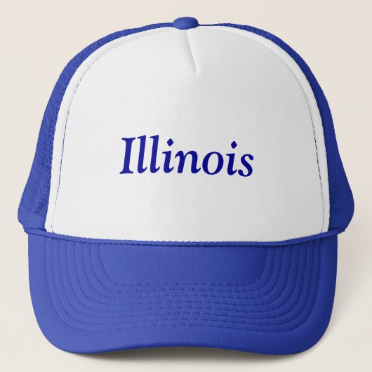 Illinois Truckerkappe (Vorderseite)