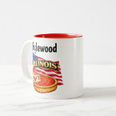 Illinois Two-Tone Tasse (Vorderseite Links)