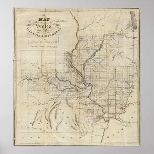 Illinois und Missouri 2 Poster (Vorne)