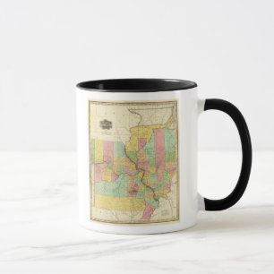 Illinois und Missouri 4 Tasse