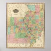 Illinois und Missouri Poster (Vorne)