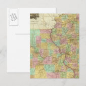 Illinois und Missouri Postkarte (Vorne/Hinten)