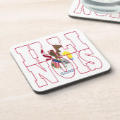 Illinois Untersetzer (Linke Seite)