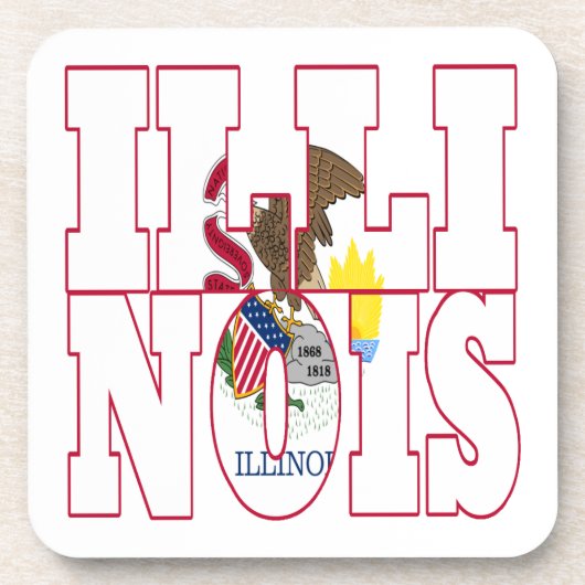 Illinois Untersetzer (Vorderseite)