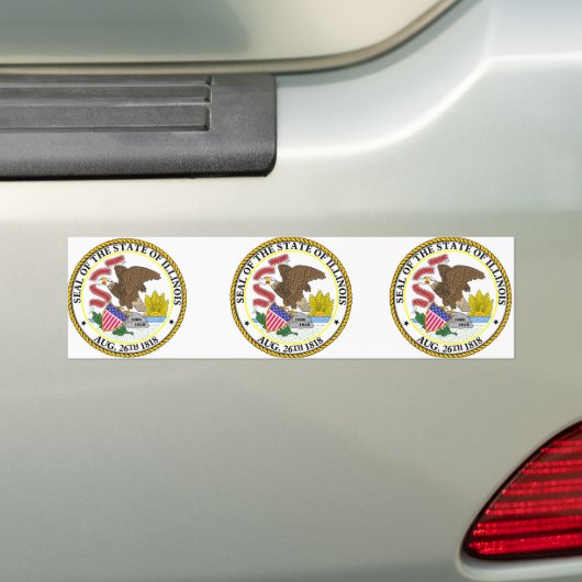 Illinois, USA Autoaufkleber (Auf Auto)