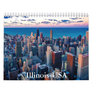 Illinois-USA-Kalender Kalender