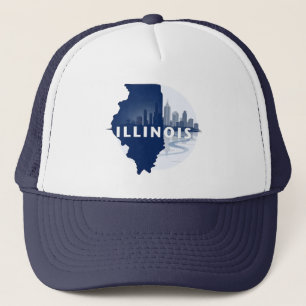 Illinois USA Truckerkappe
