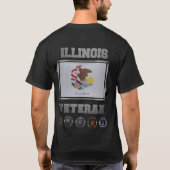 Illinois Veteran Tshirt (Rückseite)