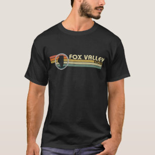 Illinois - Vintager FOX-VALLEY-Stil der 1980er Jah T-Shirt