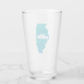 Illinois Wave Angeln Glas (Rückseite)