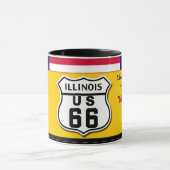Illinois - Weg 66 Tasse (Zentrum)