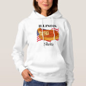 Illinois Women's Pullover Hoodie (Vorderseite)