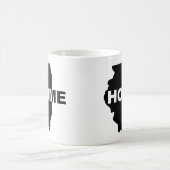 Illinois Zuhause weg Von der Zuhause-Tasse oder vo Kaffeetasse (Mittel)