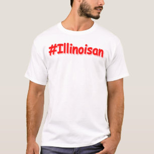 "#Illinoisan " Niedliches Design. Jetzt kaufen T-Shirt