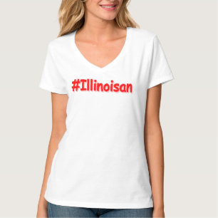 "#Illinoisan " Niedliches Design. Jetzt kaufen T-Shirt