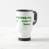 IllinoisGoGreen.org, ändern Ihr Denken! , Hel… Reisebecher (VorderseiteRechts)