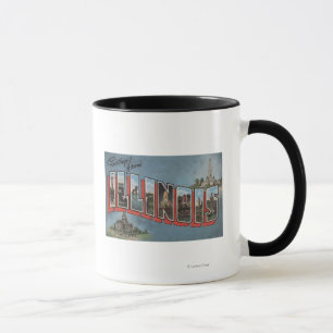 IllinoisLarge Buchstabe ScenesIllinois Tasse