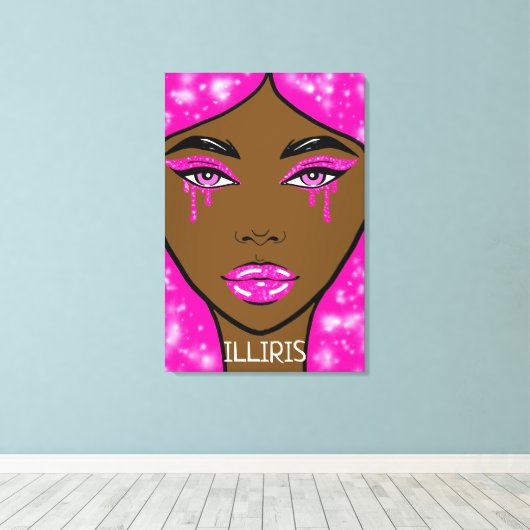 ILLIRIS CANVAS DRINT LEINWANDDRUCK (Insitu (Holzboden))