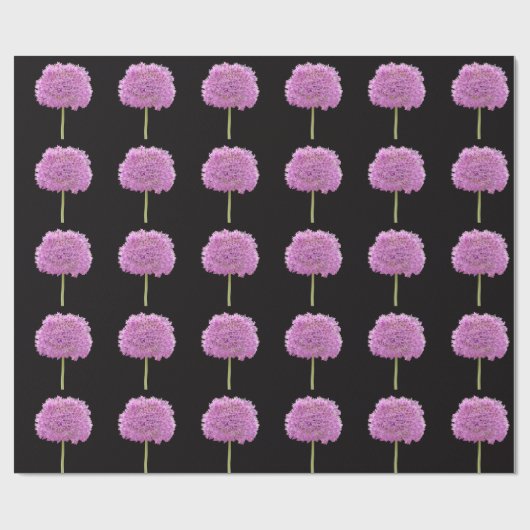 Illium Summer Spring Blume - Irish Design Geschenkpapier (Flach)