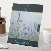 ILLJEA PEDESTAL SIGN SOCKELSCHILD (In Situ)