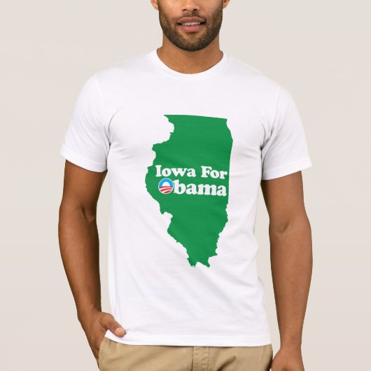 Illowa für Obama T-Shirt (Vorderseite)