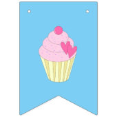 Illsima Blue Wimpelkette (Zweite Fahne)