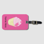 Illsima Cupcake Luggage Gepäckanhänger (Vorderseite (Horizontal))