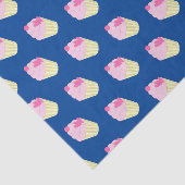 Illsima Dark Blue Seidenpapier (Ausschnitt)