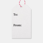 Illsima Pink Geschenkanhänger (Rückseite)