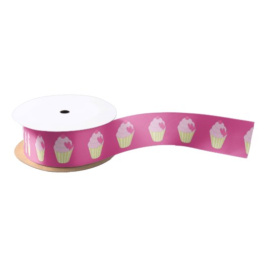 Illsima Pink Satinband (Spule)