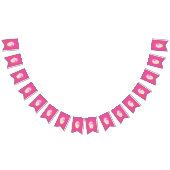Illsima Pink Wimpelkette (Alle)