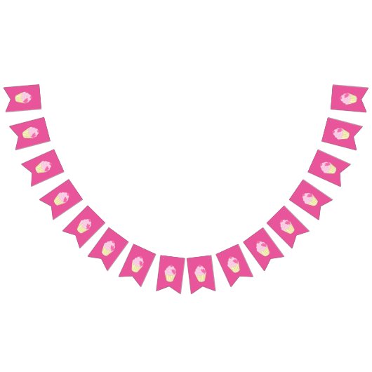 Illsima Pink Wimpelkette (Alle)