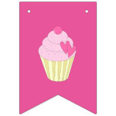 Illsima Pink Wimpelkette (Dritte Fahne)