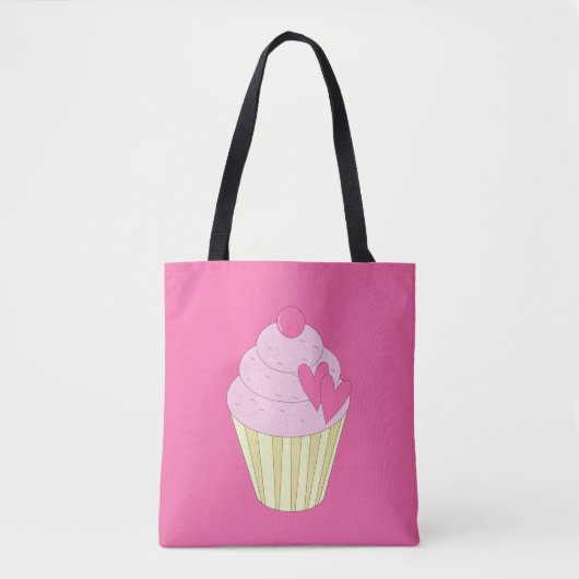 Illsima Strawberry Cupcake Tasche (Vorderseite)