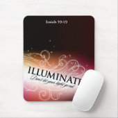 Illuminate lassen Ihr Licht nicht erlöschen Mousepad (Mit Mouse)