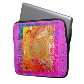Illuminated Abstract Laptopschutzhülle (Vorderseite Links)