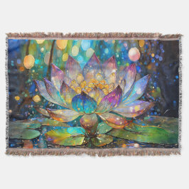 Illuminated Blooming Lotus Flower Decke