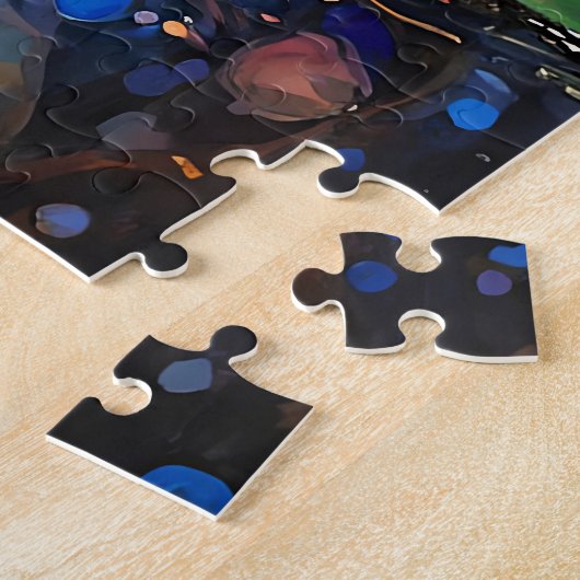 Illuminated Blooming Lotus Flower Puzzle (Seite)