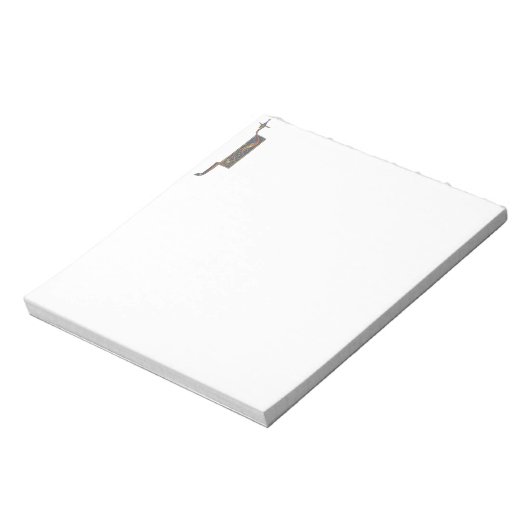 Illuminated Initial J Notizblock (Rotiert)