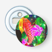 Illuminated Koi Flaschenöffner (Vorderseite)