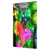 Illuminated Koi Klemmbrett (Links)