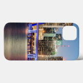 Illuminated skyline of downtown Miami at dusk Case-Mate iPhone Hülle (Rückseite (Horizontal))