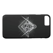 Illuminati Alle sehen Auge Freemason Symbol Case-Mate iPhone Hülle (Rückseite (Horizontal))