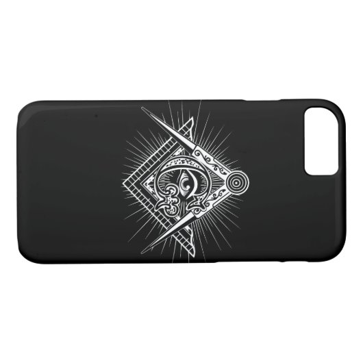 Illuminati Alle sehen Auge Freemason Symbol Case-Mate iPhone Hülle (Rückseite (Horizontal))
