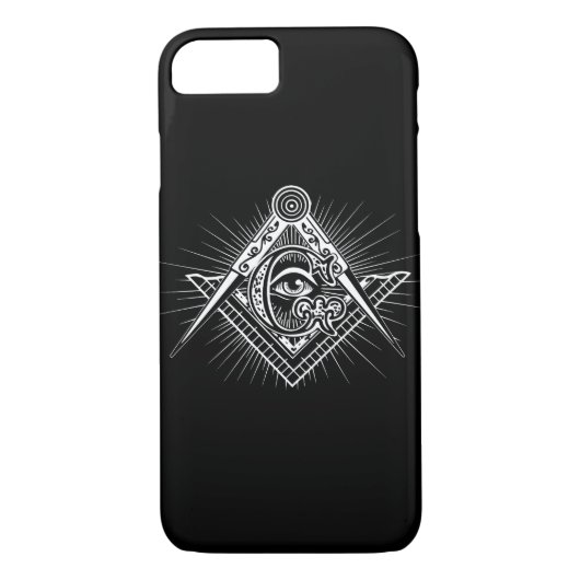 Illuminati Alle sehen Auge Freemason Symbol Case-Mate iPhone Hülle (Rückseite)