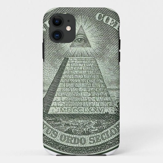 Illuminati - alles sehende Auge Case-Mate iPhone Hülle (Rückseite)