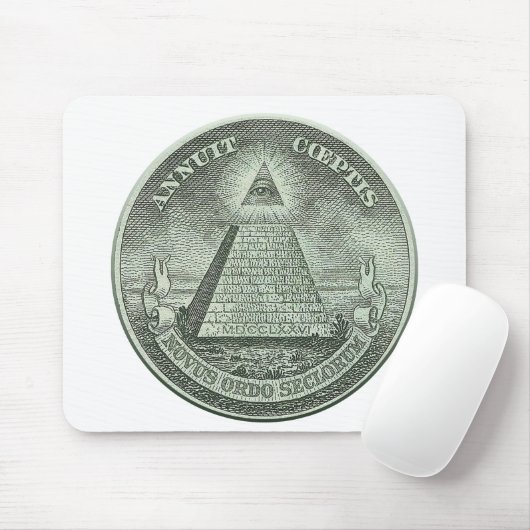 Illuminati - alles sehende Auge Mousepad (Mit Mouse)