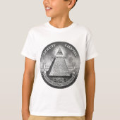 Illuminati alles sehende Auge T-Shirt (Vorderseite)