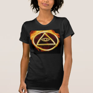 Illuminati auf Feuer T-Shirt