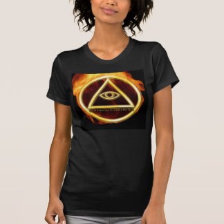 Illuminati auf Feuer T-Shirt